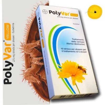 POLYVAR trattamento antivarroa 10 strisce