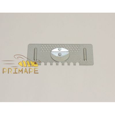 PORTICINA DENTATA E FORATA PER ARNIA E CASSETTINO DA 6 T. (15 CM)