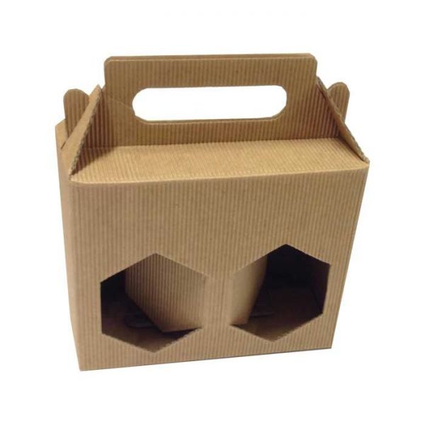 SCATOLA REGALO PER 2 VASI DA 500 g CANNETE