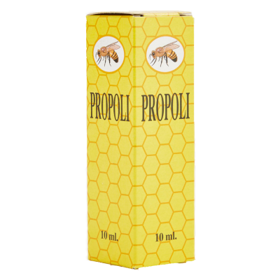 SCATOLINA IN CARTONE PER VASETTO PROPOLI 10 ML