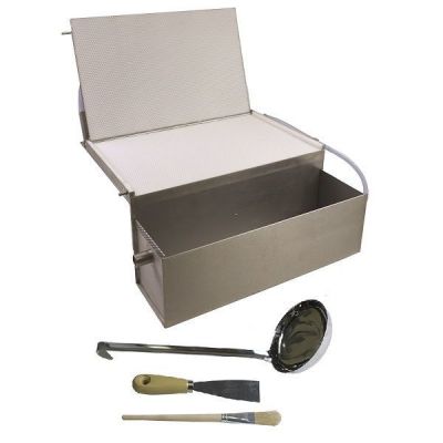 STAMPO MANUALE A PRESSIONE PER FOGLI CEREI DADANT CON RAFFREDDAMENT...