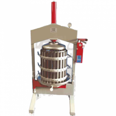 Pressa per opercoli oleodinamica manuale con cestello a carrello - ...