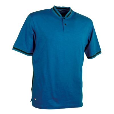 T-SHIRT IN 100% COTONE ABBIGLIAMENTO DA LAVORO Colore Azzurro - Tag...