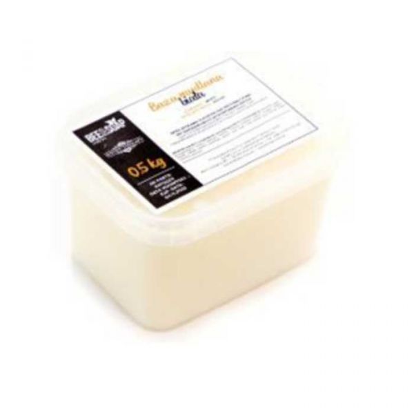 BASE PER SAPONE: GLICERINA BIANCA PESO 0,5KG