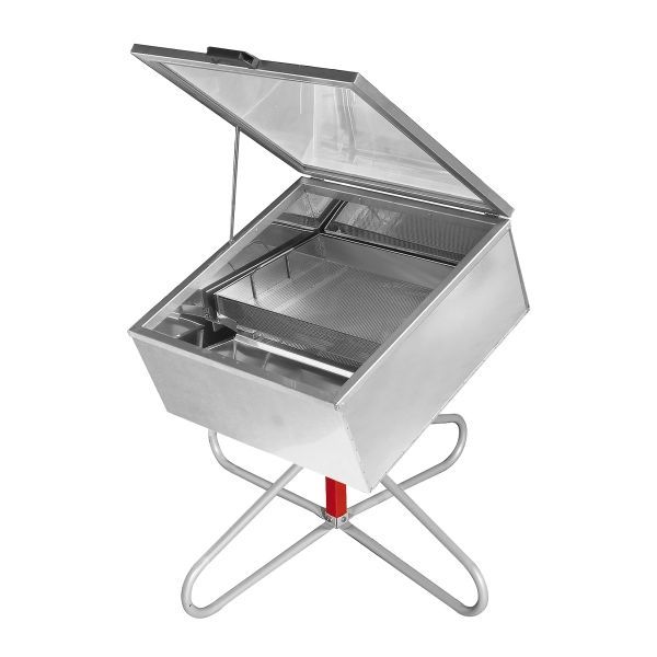 Sceratrice solare SOLARIS Inox -70x70x32 cm - LEGA