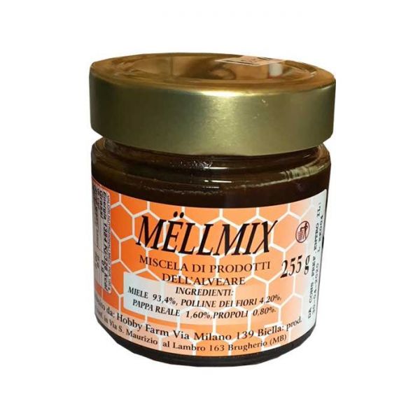 MELLMIX 255G - MISCELA DI PRODOTTI DELL`ALVEARE - MIELE, PAPPA REAL...