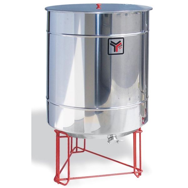Maturatore da 800 kg ZERO in Acciaio Inox a Scarico Totale, Coperch...