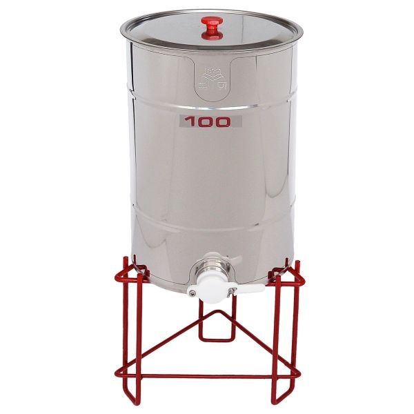 MATURATORE DA 100 KG IN ACCIAIO INOX CON MANIGLIE E COPERCHIO- LEGA