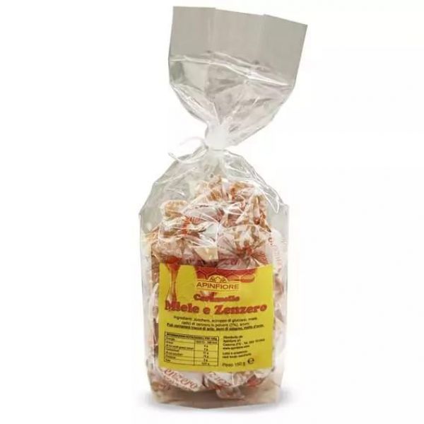 CARAMELLE  GOCCIA D'ORO  MIELE E ZENZERO 150GR