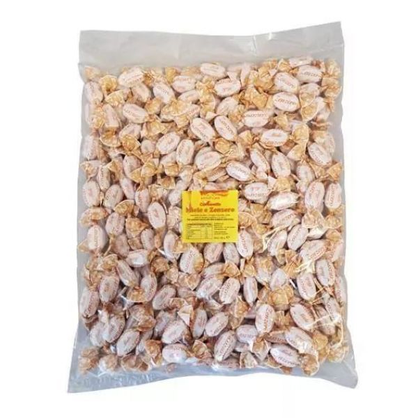 CARAMELLE GOCCIA D'ORO  MIELE E ZENZERO  1kg