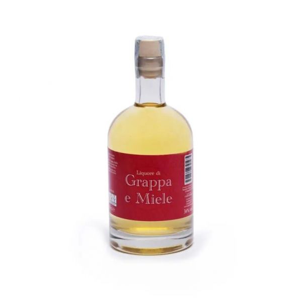 LIQUORE GRAPPA  E MIELE- 20 CL