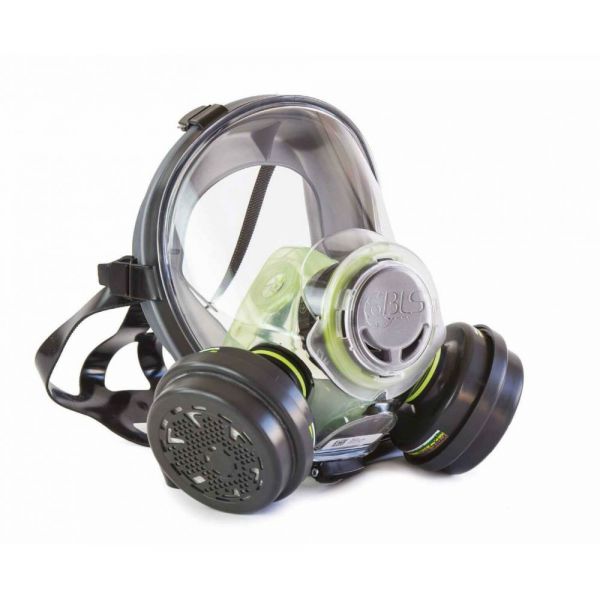 MASCHERA FACCIALE DI PROTEZIONE IN GOMMA NATURLE CON DOPPIO FILTRO