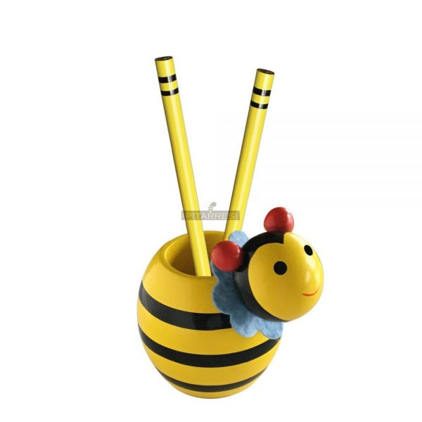 PORTAMATITE IN LEGNO CON APE H 85 mm