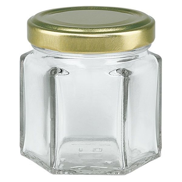 Vasetto in vetro Esagonale da 50 g (47ml) - senza capsula