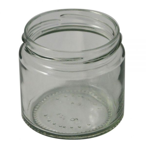 Vasetto in vetro da 125 g (106 ml) BASSO - CONF. DA 40 PEZZI - senz...