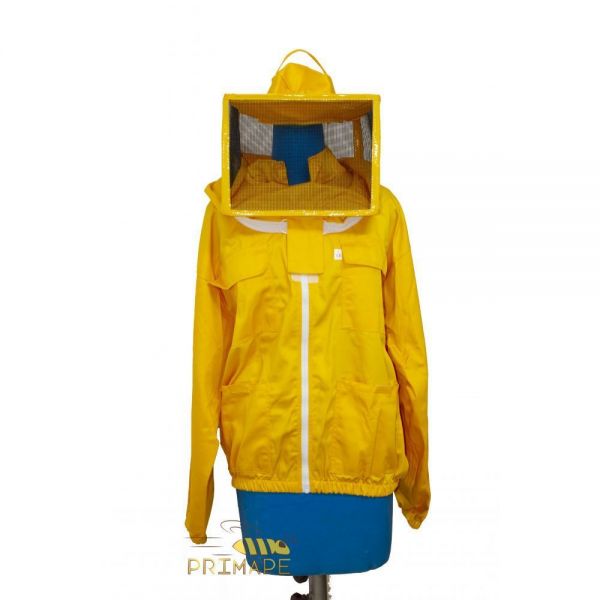 CAMICIOTTO CON MASCHERA QUADRATA STACCABILE E ZIP - TAGLIA L