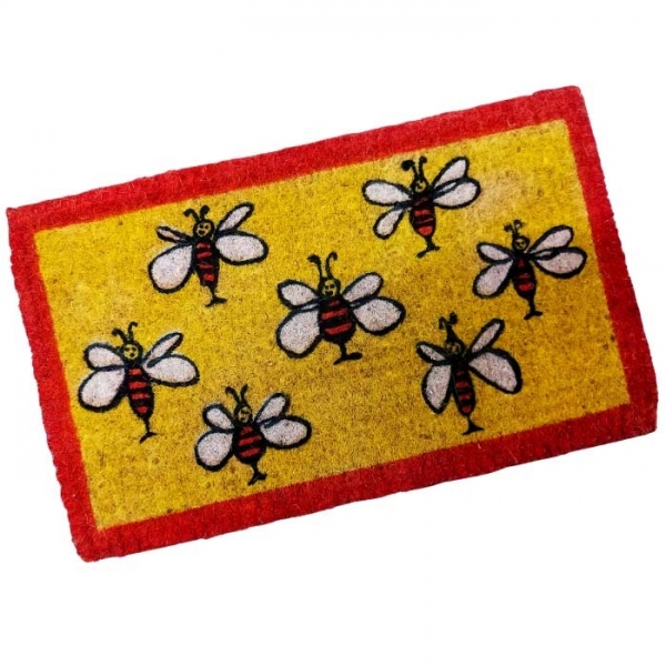 TAPPETO INGRESSO CON MOTIVO DI API