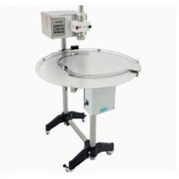 DOSATRICE ELETTRONICA CON TAVOLO MOBILE ROTANTE Ø70 - SWIENTY