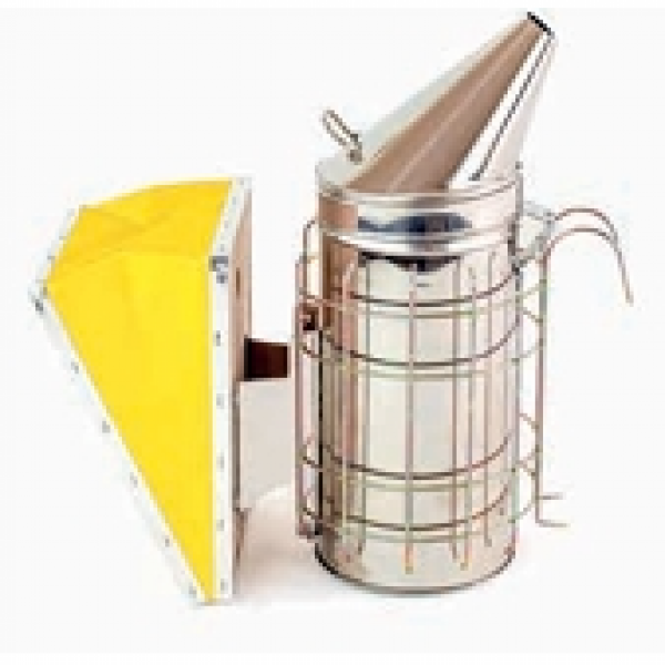 Affumicatore America in acciaio inox - diam. 10cm con protezione