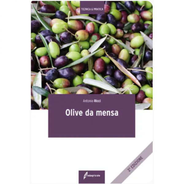 LIBRO - OLIVE DA MENSA di Antonio Ricci