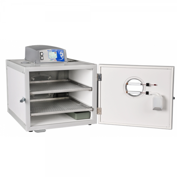 ESSICCATOIO PROFESSIONALE PER POLLINE IN PVC con 1 cestelli in acci...