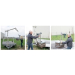 Gru Apistica EasyLight+ – Portata 60 kg – Livellamento Manuale – Per Pick-up